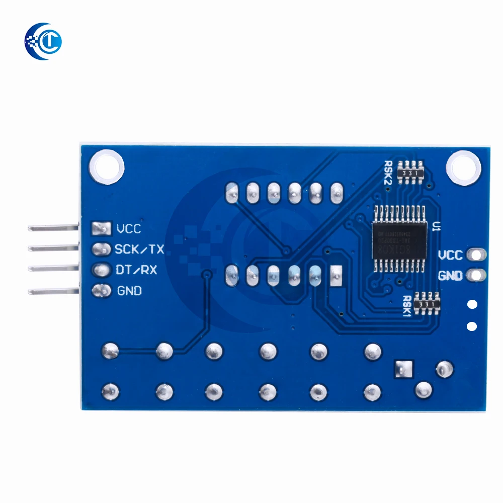 HX711 AD Module Load Cell Amplifier with Digital Display, Pressure & Weight Sensor for Arduino