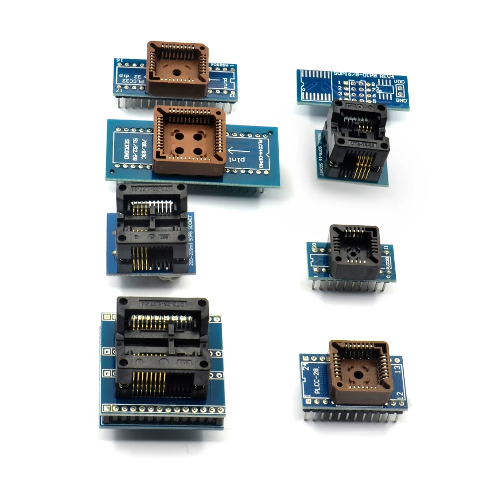 4 шт./лот PLCC44-DIP40 PLCC32 PLCC28 PLCC20 с IC экстрактор для TL866ii плюс RT809H Универсальный программистов 4 шт./лот PLCC44-DIP40 PLCC32 PLCC28 PLCC20 с IC экстрактор для TL866ii плюс RT809H Универсальный программистов