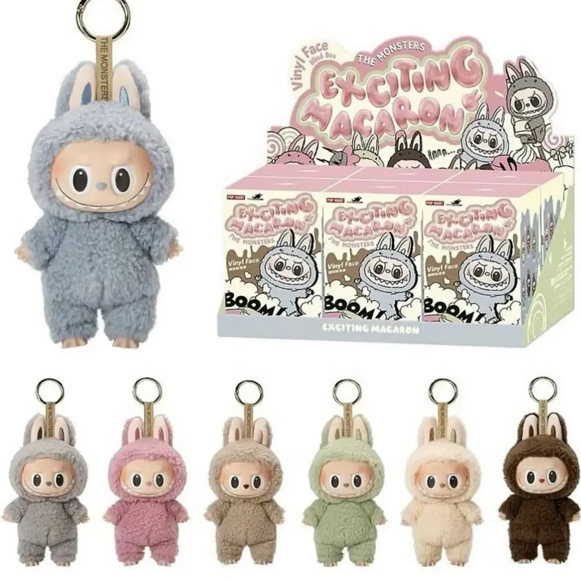 

Labubu Cute Dolls Collectibles Cute Vinyl Action Figure Ornament Anime Cartoon Fashion Doll Pendant Collection Friends Gifts