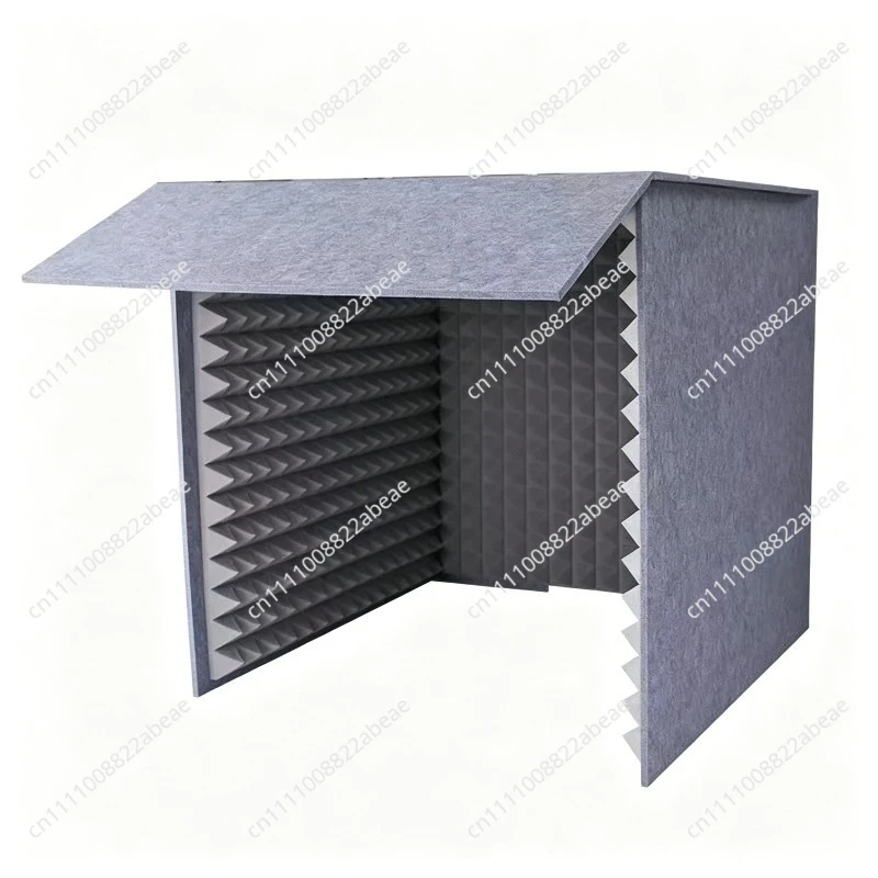 Simple desktop  studio noise reduction office home desktop reading sound insulation cover can be moved