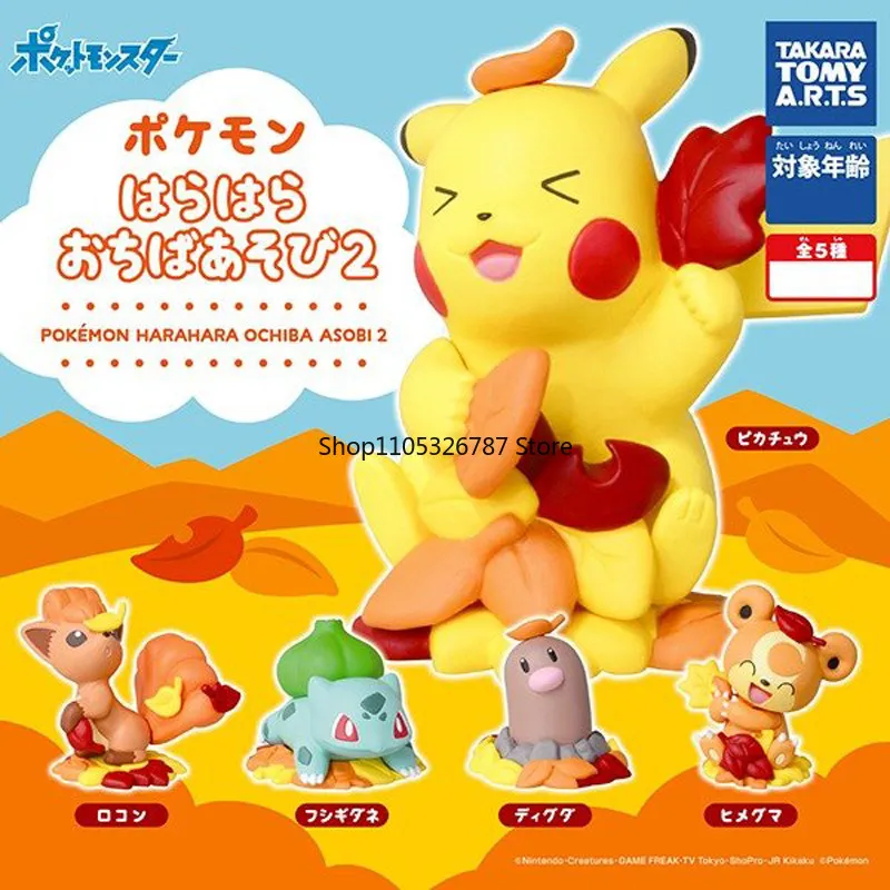 in-stock-authentic-takara-tomy-arts-gashapon-pokemon-autumn-figure-p2-complete-set-of-5-types-japan-version-official-toy