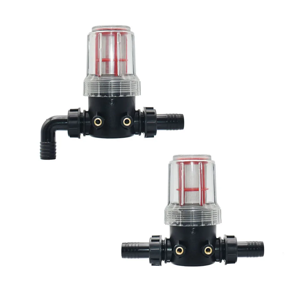 

Transparent 60 Mesh Fine Filtration Filter w/ 19mm 25mm Barbed Connector Garden Irrigation Filter Agriculture Tools