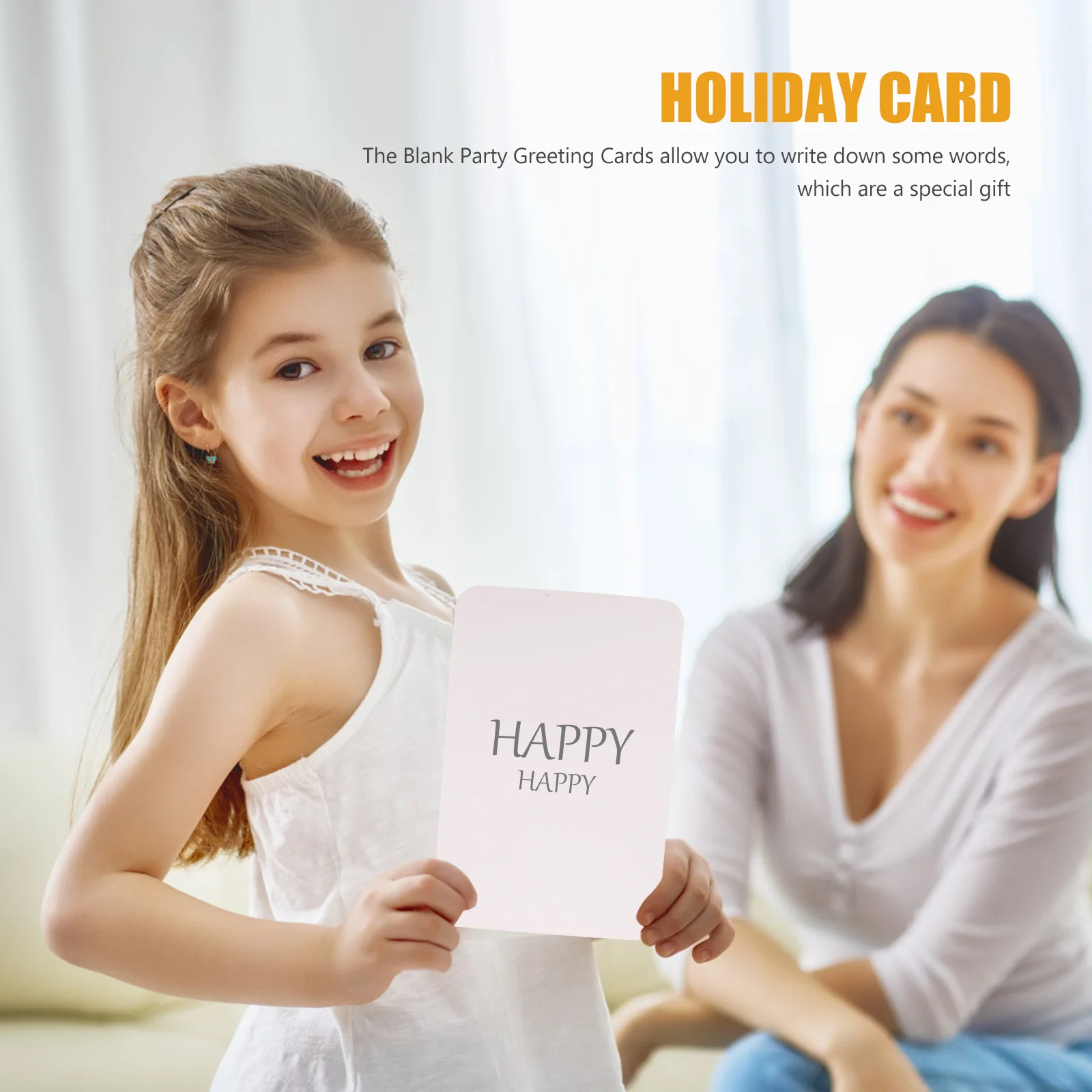 50 قطعة كرافت فارغة خمر Diy بها بنفسك رسالة بطاقات للحزب مهرجان هدية بطاقات المعايدة السائبة للطي نعمة بطاقة كرافت ورقة هدية #2