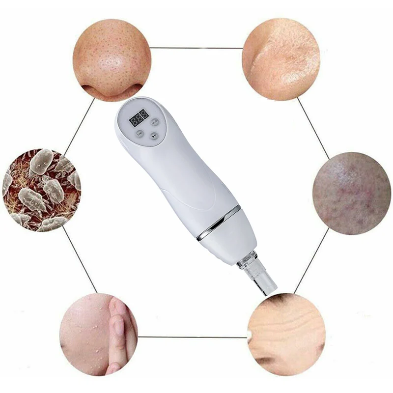 Dispositivo de belleza para eliminación de espinillas, microdermoabrasión, Peeling de Diamante, máquina de vacío, cuidado de la piel Facial, juego