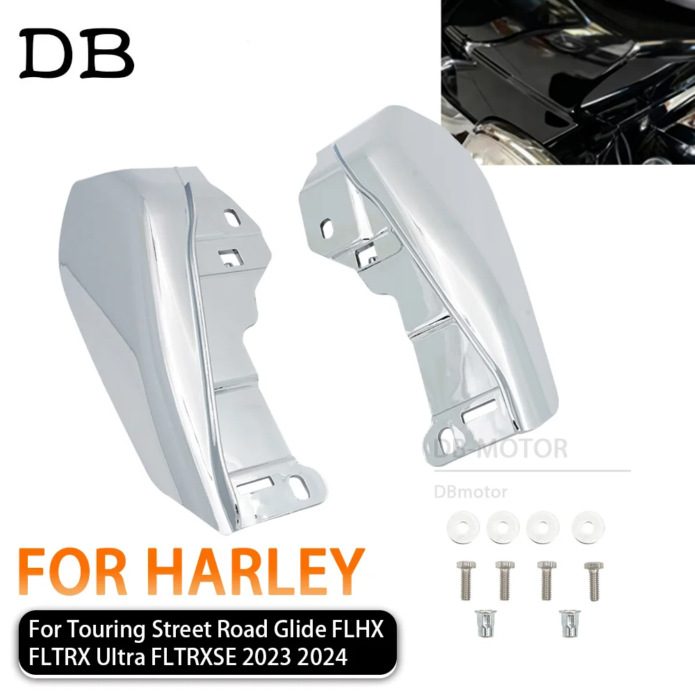 

Motorcycle Accessories Air Heat Shield Trim Deflector For Harley Touring Street Road Glide FLHX FLTRX Ultra FLTRXSE 2023 2024