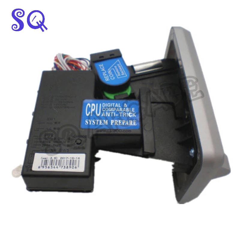 

TW-389 Передний вход с одним монетоприемником, светодиодный токен для выбора монет, меха для аркадного киоска, игровой шкаф, торговый автомат