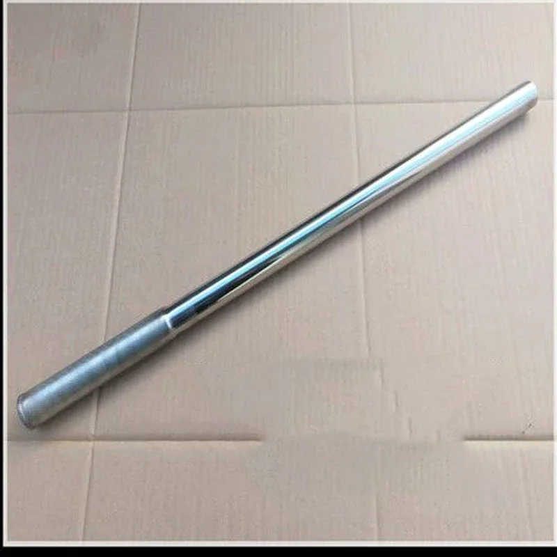 60cm Outdoor EDC Stainless Steel Metal Fitness Short Stick Camping Emergency Window Breaking Car Tool