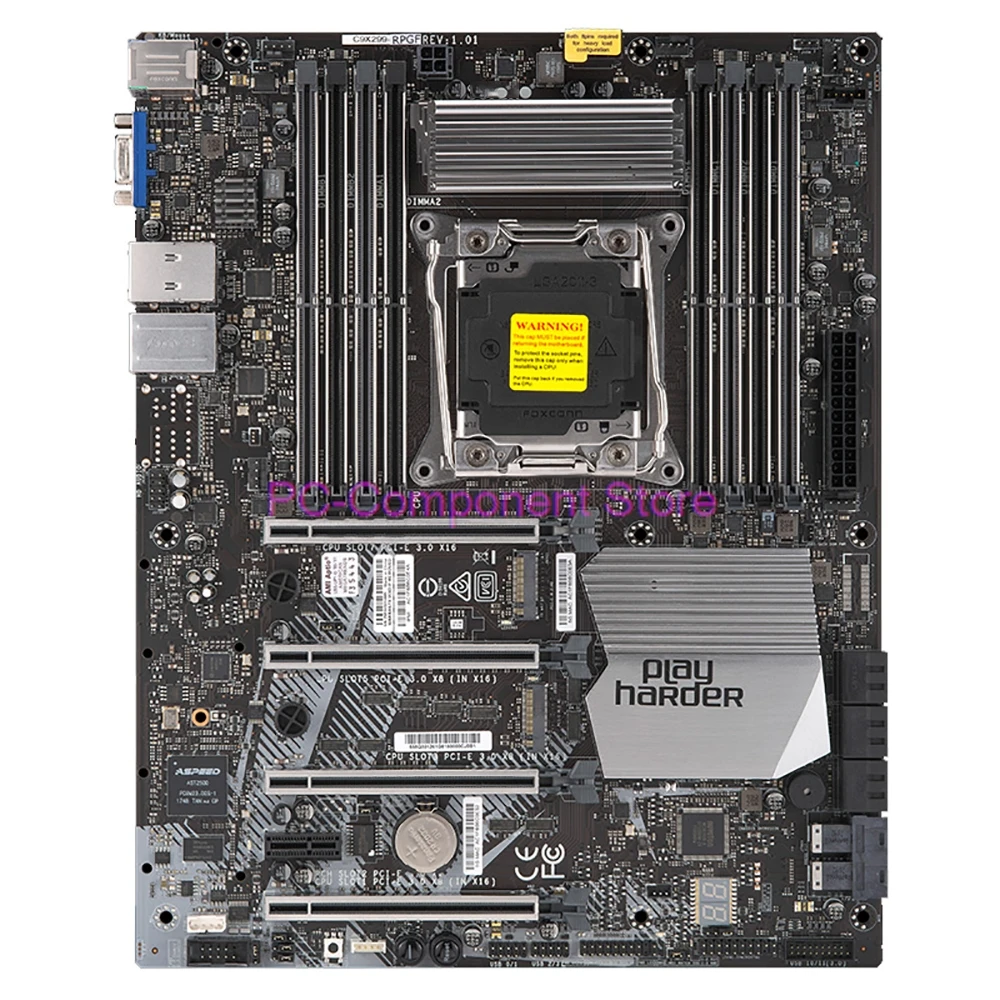 C9X299-RPGF For Supermicro High-end Desktop Overclock Motherboard i7 i9 X-series Processor Non-ECC PCI-E3.0 M.2 LGA-2066 DDR4