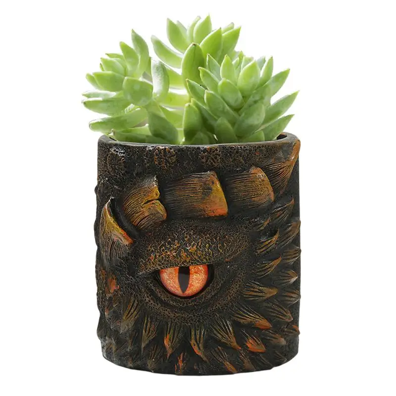 

Plant Pot Creative Stylish Plant Pot Decorative Resin Garden Vase For Decoration Balcony Home Greenery Display Patio Indoor Desk