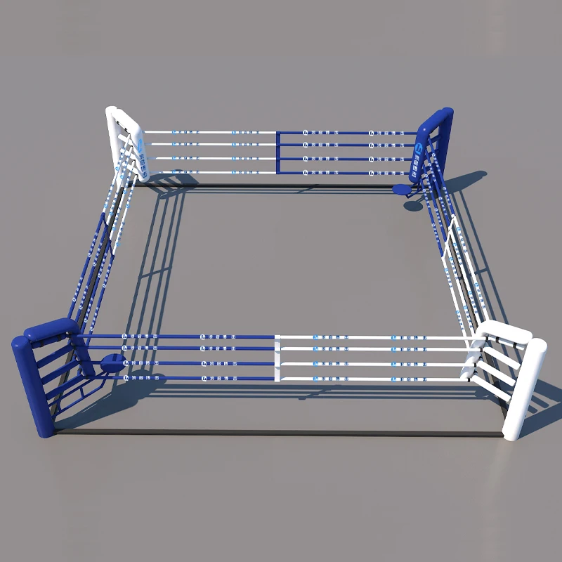 حلقة ملاكمة MMA محمولة قابلة للطي مخصصة، معدات سهلة التجميع والفك #5