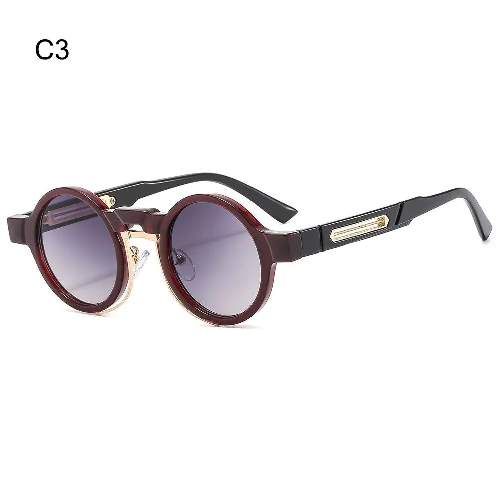 

New Round Frame Round Sunglasses UV400 Protection Y2K Gradient Shades Small Eyewear for Women & Men