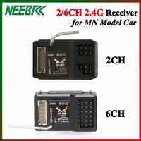 2CH 6CH 2.4G Receiver LED Light Port 4.8-10V DC for 1/12 MN82 MN86 MN78 MN128 MN168 RC Crawler Car Boat Tank Model Part
