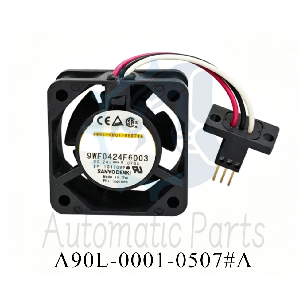 A90L-0001-0507#A 9WF0424F6D03 DC24V Servo Amplifier Cooling Fan