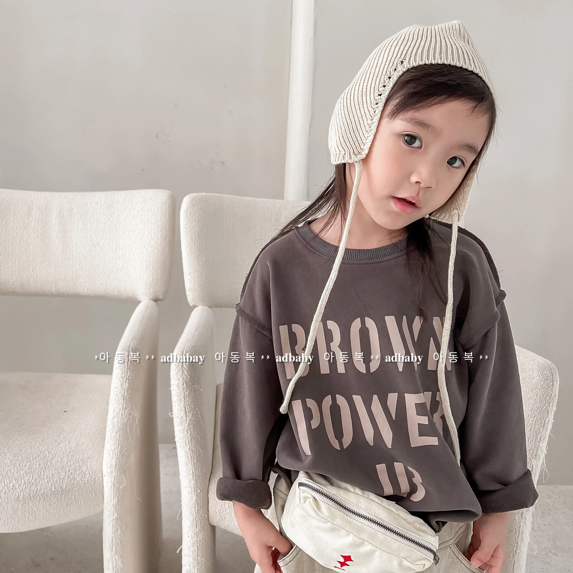 2024 Autumn New Children Long Sleeve T Shirts Fashion Letter Print T Shirts For Boys Girls Casual Tops Cotton Baby Clothes