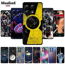 New Cool Phone Case For Xiaomi 14T 5G 6.67'' TPU Black Cover Bumper For Xiaomi 14 T 14T pro Shield Funda Capa Fashion Soft Case