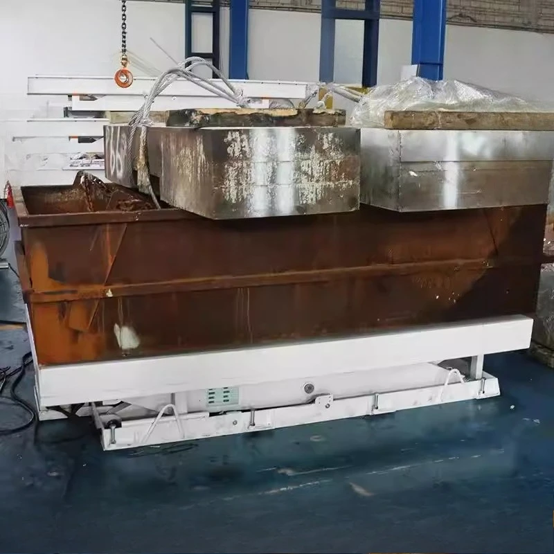 Lifting platform dynamic loading and unloading electro-hydraulic lift fixed scissor type