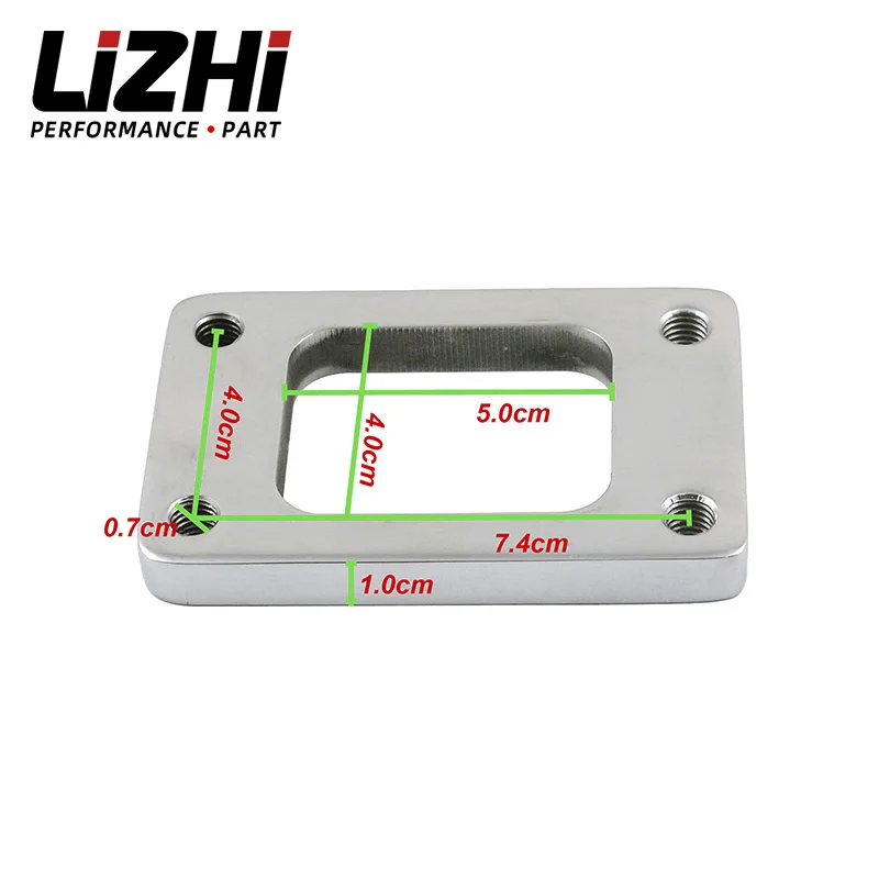 

LIZHI RACING - New Stainless Steel 304 T25 T25/T28 Turbo Charger inlet Manifold Flange gasket LZ2528SS