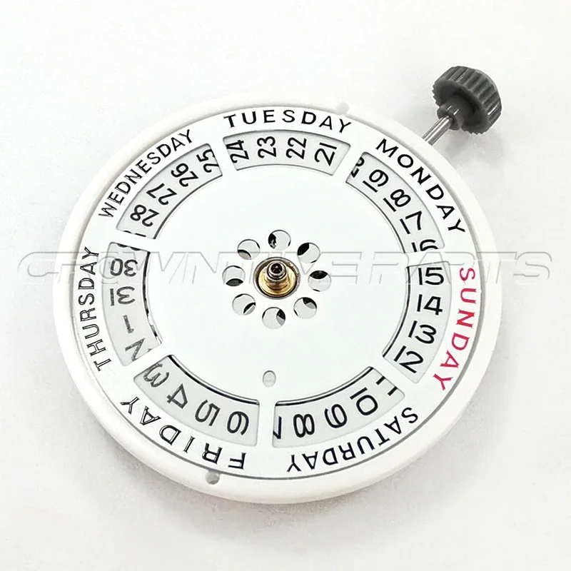 New MIYOTA 8285 movement, upper and lower calendar double calendar white machine 8285 mechanical movement watch accessories