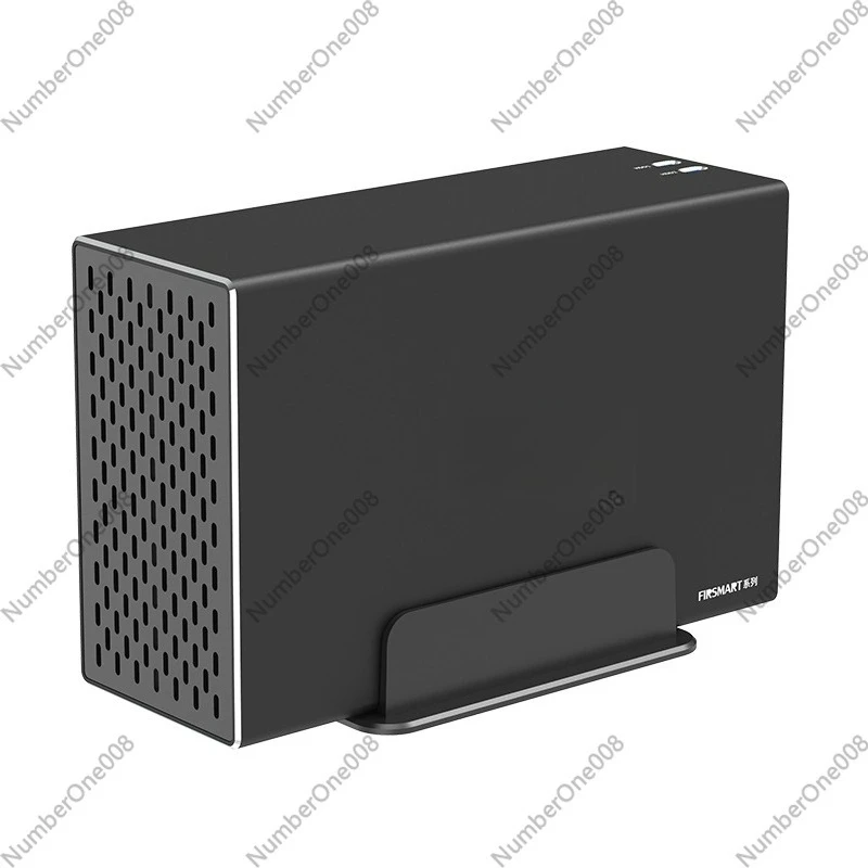 

Внешний корпус для жесткого диска 3,5 дюйма, Type-C, с двумя отсеками, RAID0/1, для расширения хранилища, алюминиевый корпус для внешнего жесткого диска