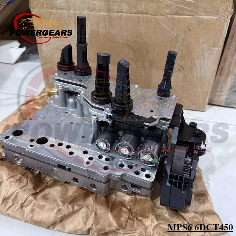 

Блок клапанов мехатроники MPS6 6DCT450 для коробки передач Ford, Volvo, Dodge Avenger, TCU TCM 7M5R-14C247-FA