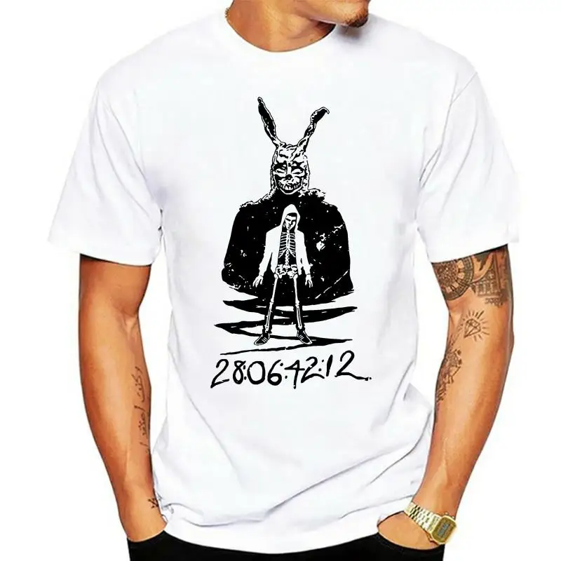 Donnie Darko T Shirt Frank Rabbit Bunny Suit Time Travel 28 06 42 12 Movie Tee Full-Figured Tee Shirt