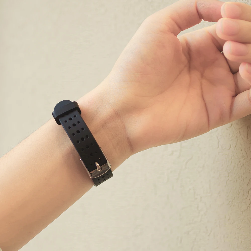 Silicone Watch Bracelet for Mi Band 8 Strap for Xiaomi Mi Band 9 Correa Waterproof Smartwatch Replacement