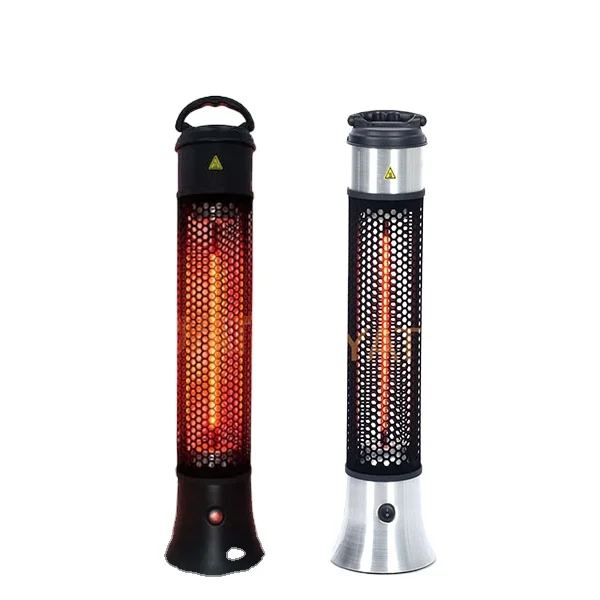 Hot-selling infrared halogen remote control freestanding portable heater with tip-over protection, winter electric heater