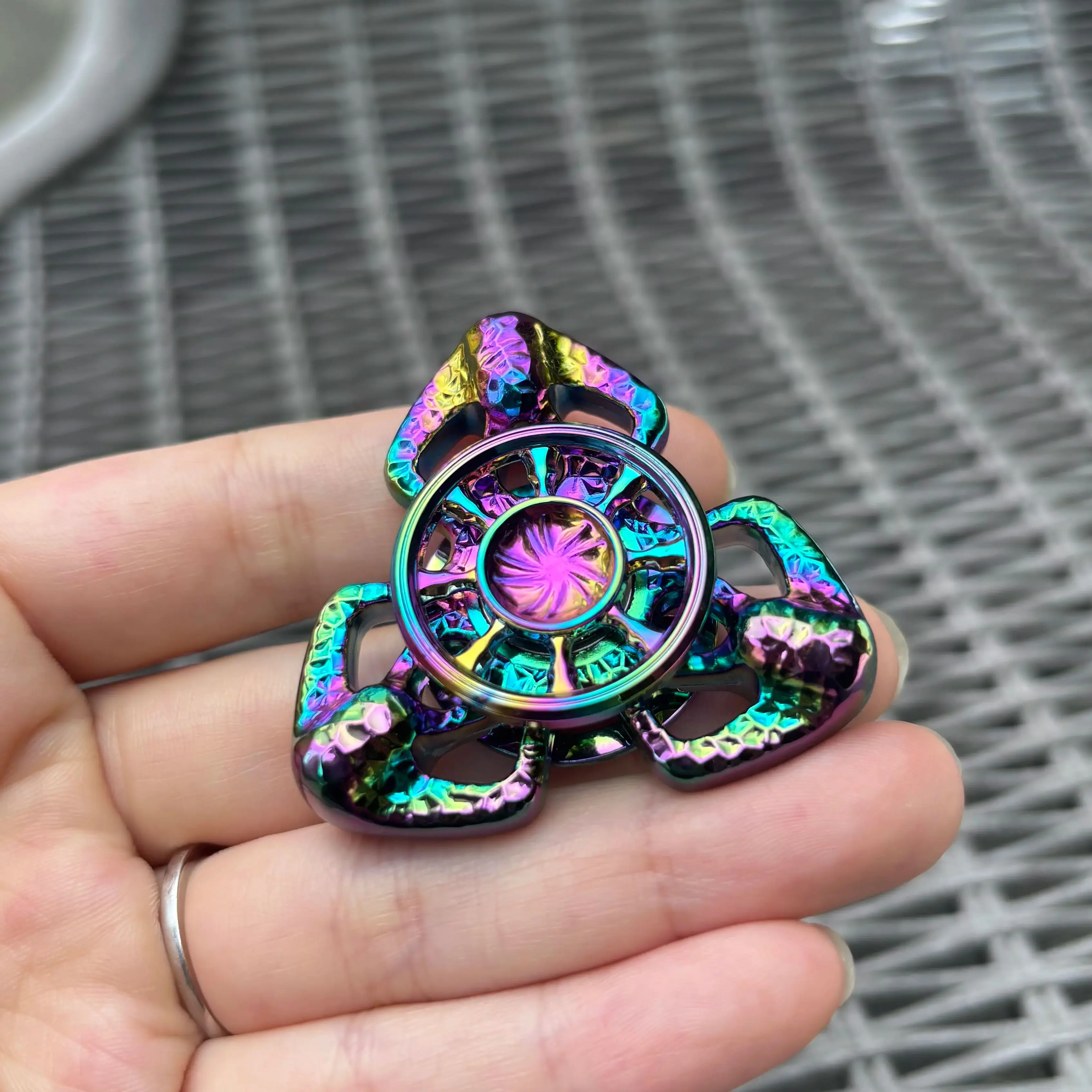 Hand Spinner Fidget Spinner EDC Vlam Vlinder Stress Relief Speelgoed Angst Speelgoed