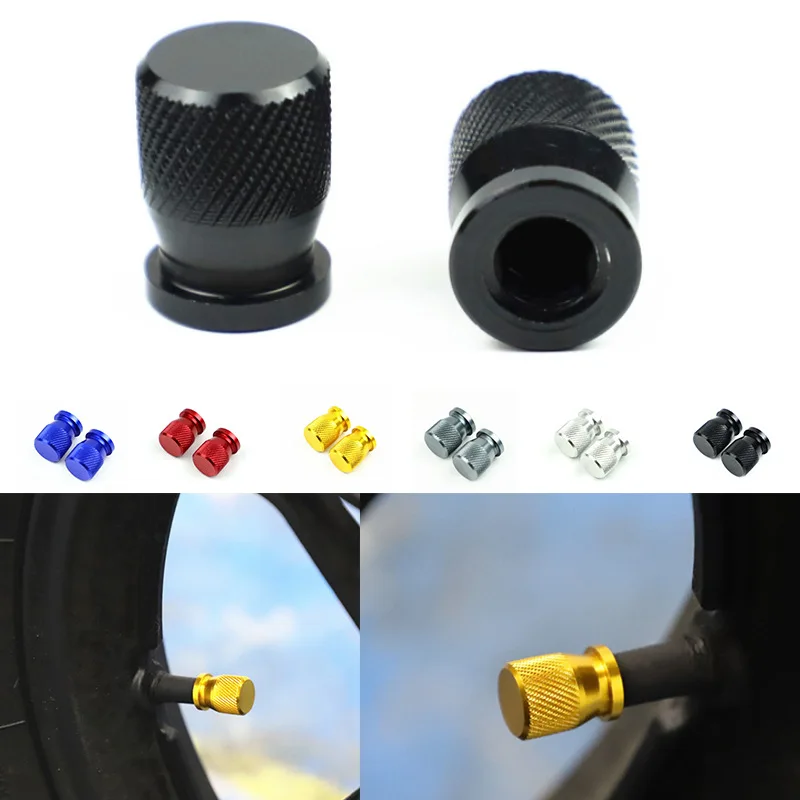 Electric Vehicle Valve, Motorcycle Modified Valve Cap, Decorative Aluminum Alloy Large Nozzle Cover, Bicycle Universal Valve