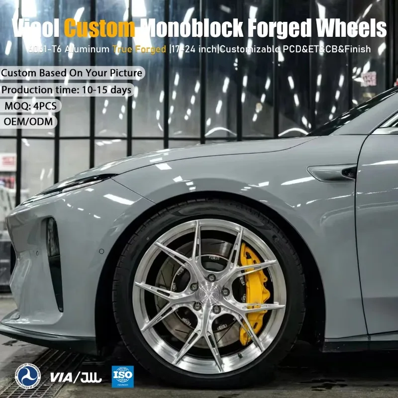 20 21 22 Inch 5x108 High-End Custom Forged Wheels Split For BMW F35/G30 Silver Rims For Bentley 6061-T6 CNC Lightweight
