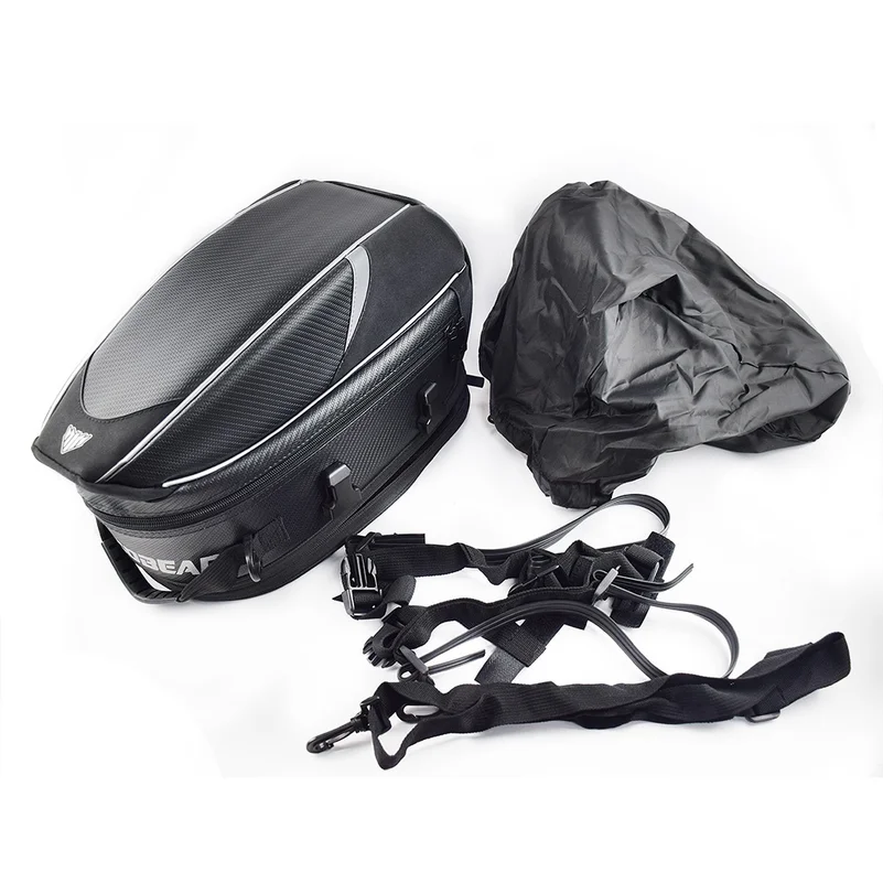 Сумка для заднего сиденья мото – обзор и цена Motorcycle Helmet Bag Backpack