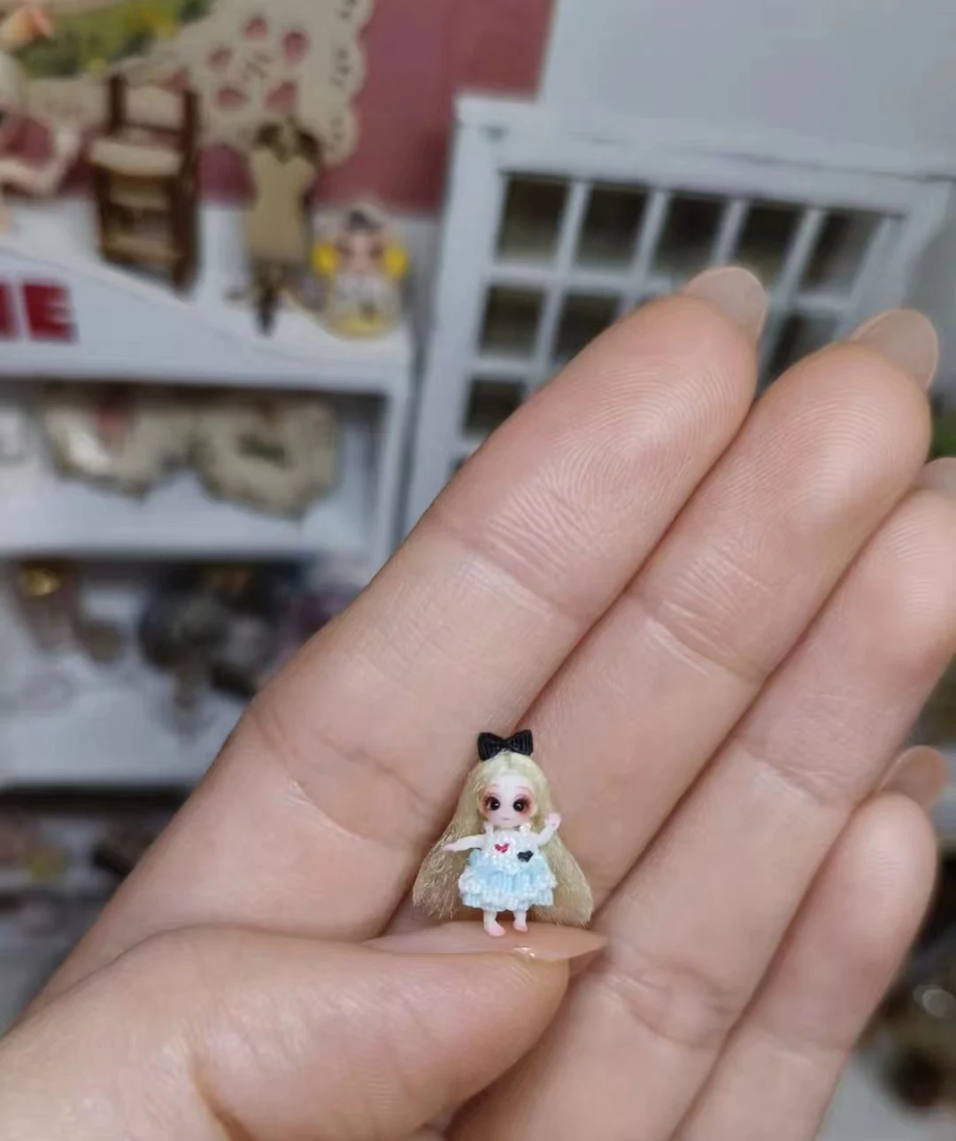 1cm Mini Doll BJD Kawaii Elf Doll Free Delivery Project