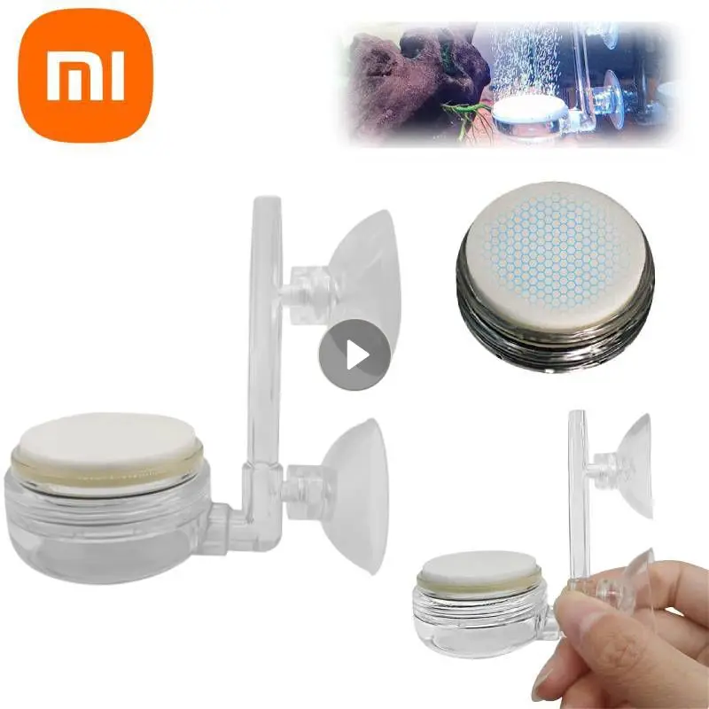 Xiaomi Fish Tank Air Atomizer Oxygen Pump Mute Air Bubble Stone Kit Aquarium Fish Tank Aerator Hydroponic Aquarium Accessory