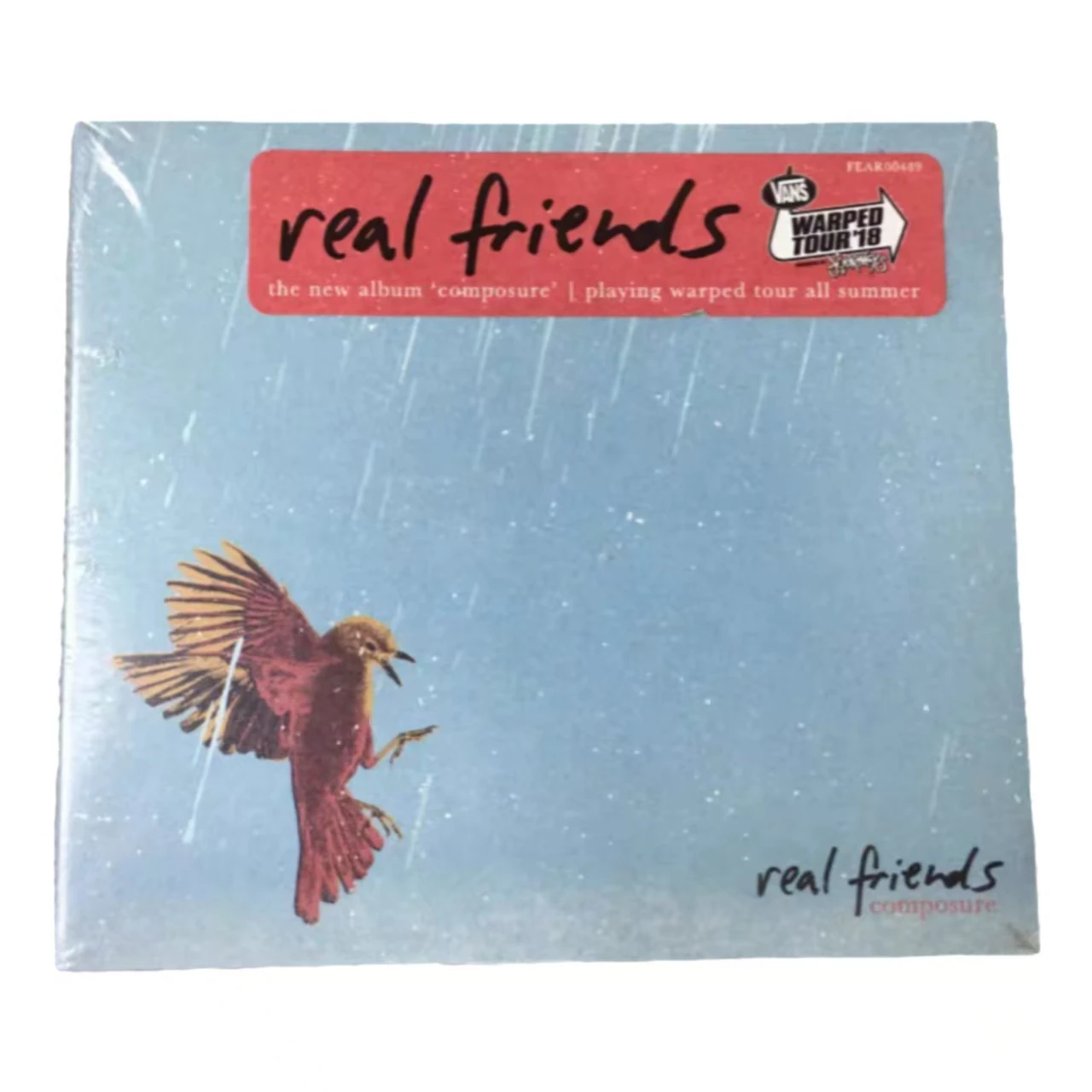 CD Real Friends - Composure (2018) CD - ألبوم الاستوديو الثالث من إلينوي Pop-punk Quintet Real Friends