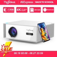 ThundeaL TD95W Android Projector Full HD 1080P WiFi 2K 4K Home Cinema Portable Smart TV Video Movie Meeting Led TD95 Projecter