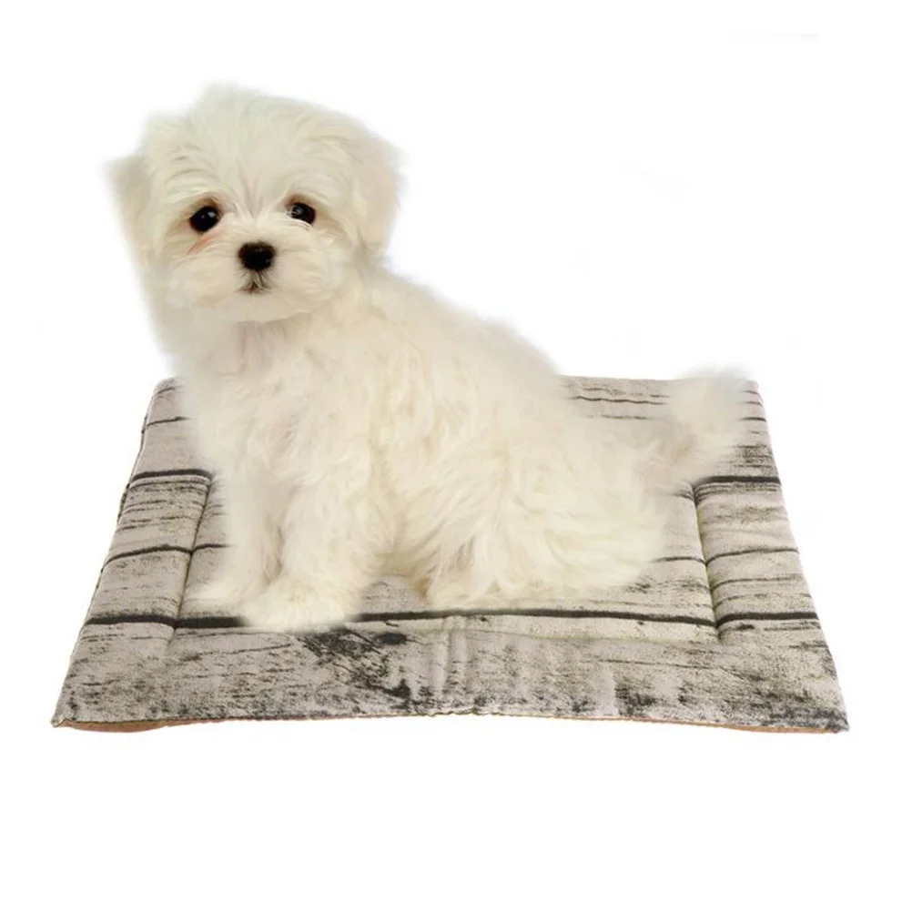 

56X40Cm Pet Cave Bed Soft Lightweight Dog Puppy Cat Cushion For Travel Couch Floor Car Seat Mat Kitten Blanket Sleep Pad