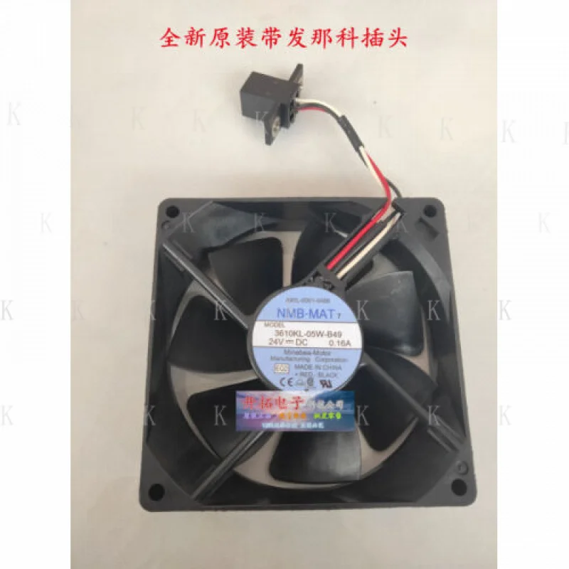 

C FOR High Level Cooling Fan 3610KL-05W-B49 A90L-0001-0488 24V 0.16A 92*92*25mm