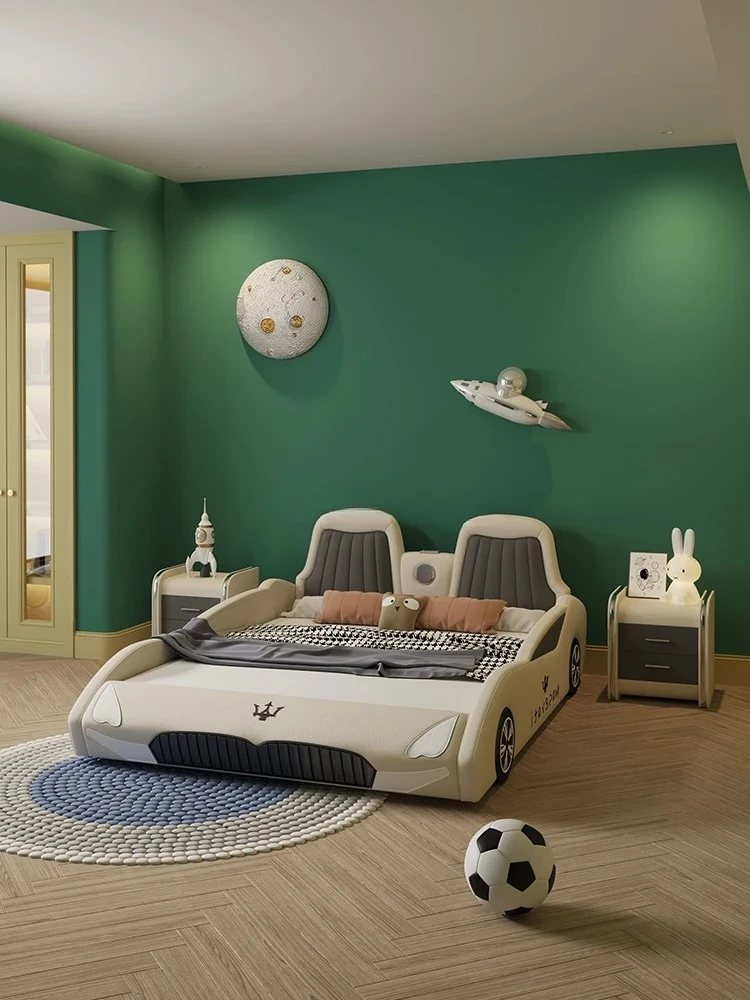 Children's Bed Multi-Functional Bed for Car Single Modern