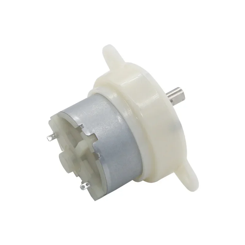 24V 10RPM Slow Speed Mini Geared Motor Plastic Mute Gear Box Electric DC Motor Reducer For Vending Machine Display Stand