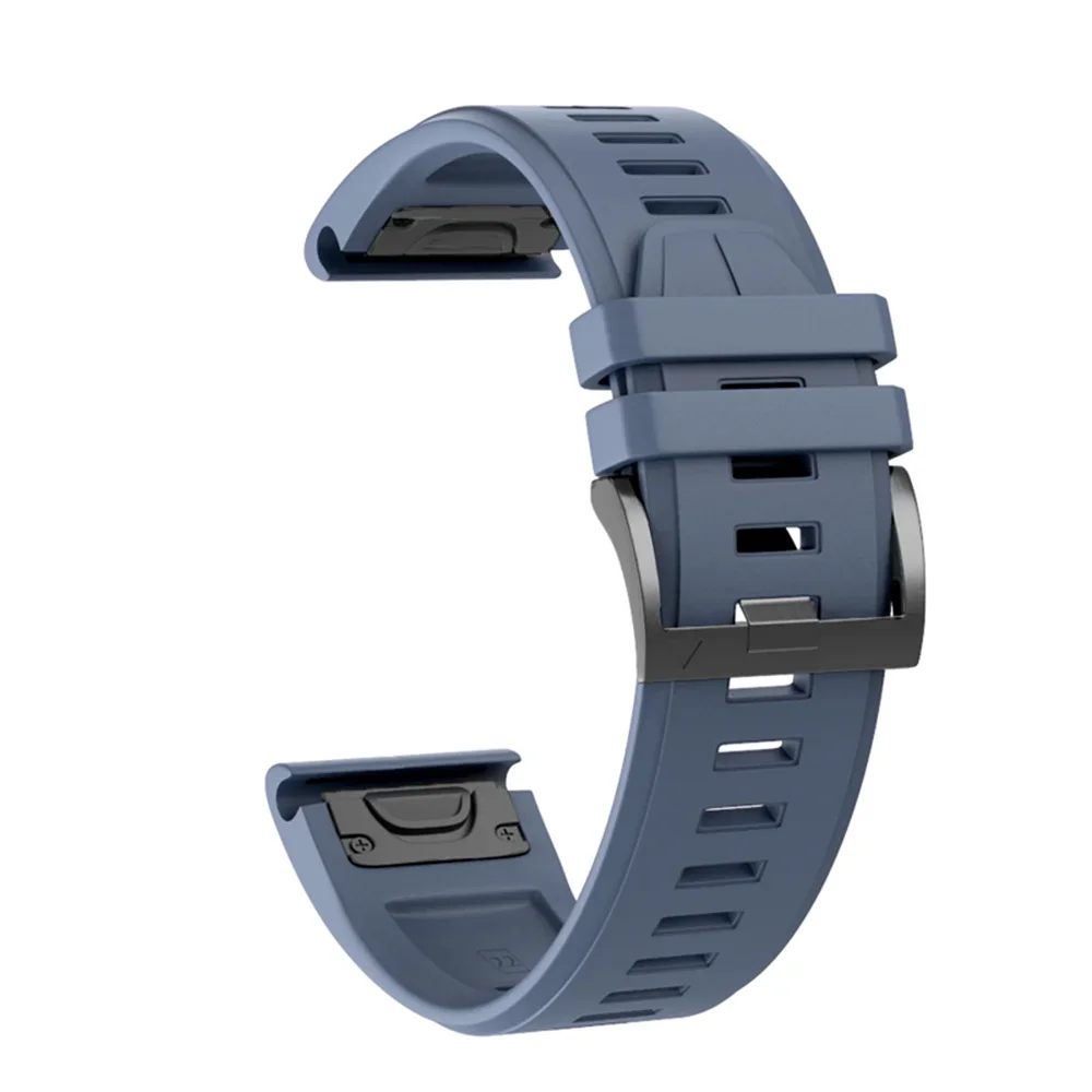 Sport siliconen band voor Garmin Fenix 8 Pro 47 mm 51 mm E 7 7X/Epix Pro/6 6X/Enduro 3 Zachte armband 22/26 mm Quickfit officiële band