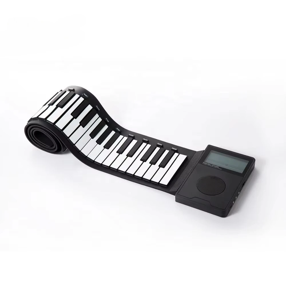 Hand Roll up Keyboard Mini Grand Piano Music Toy 88 Keys Digital Electronic Roll up Piano