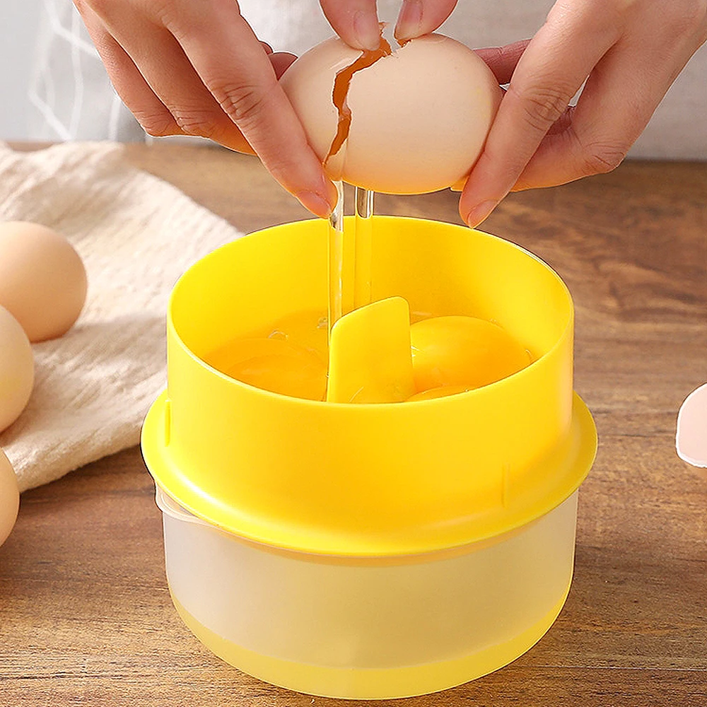 Egg Separator Egg White Yolk Separator Home High Capacity Kitchen Egg-breaking  Segregate Tools Cooking Gadgets Home Accessory