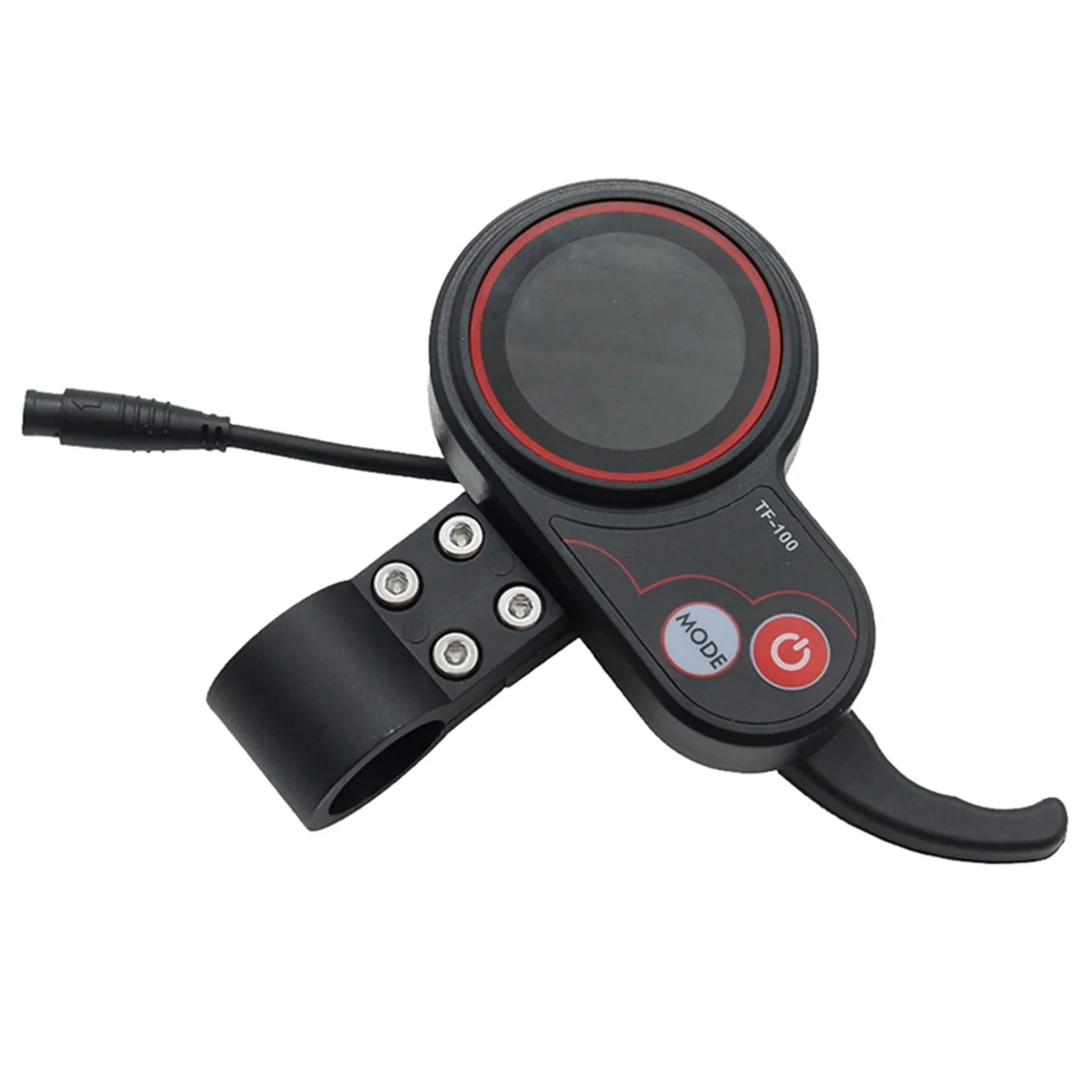 6PIN TF-100 Thumb Throttle LCD Display for Kugoo M4/M4 Pro Electric Scooter Dashboard Portable Outdoor LCD Meter