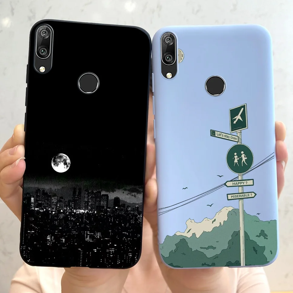 For Huawei P20 lite NE-TL00 Case Cute Astronaut Cat Soft Silicone Back Cover For Huawei P 20 Lite P30 lite Bumper Phone Case