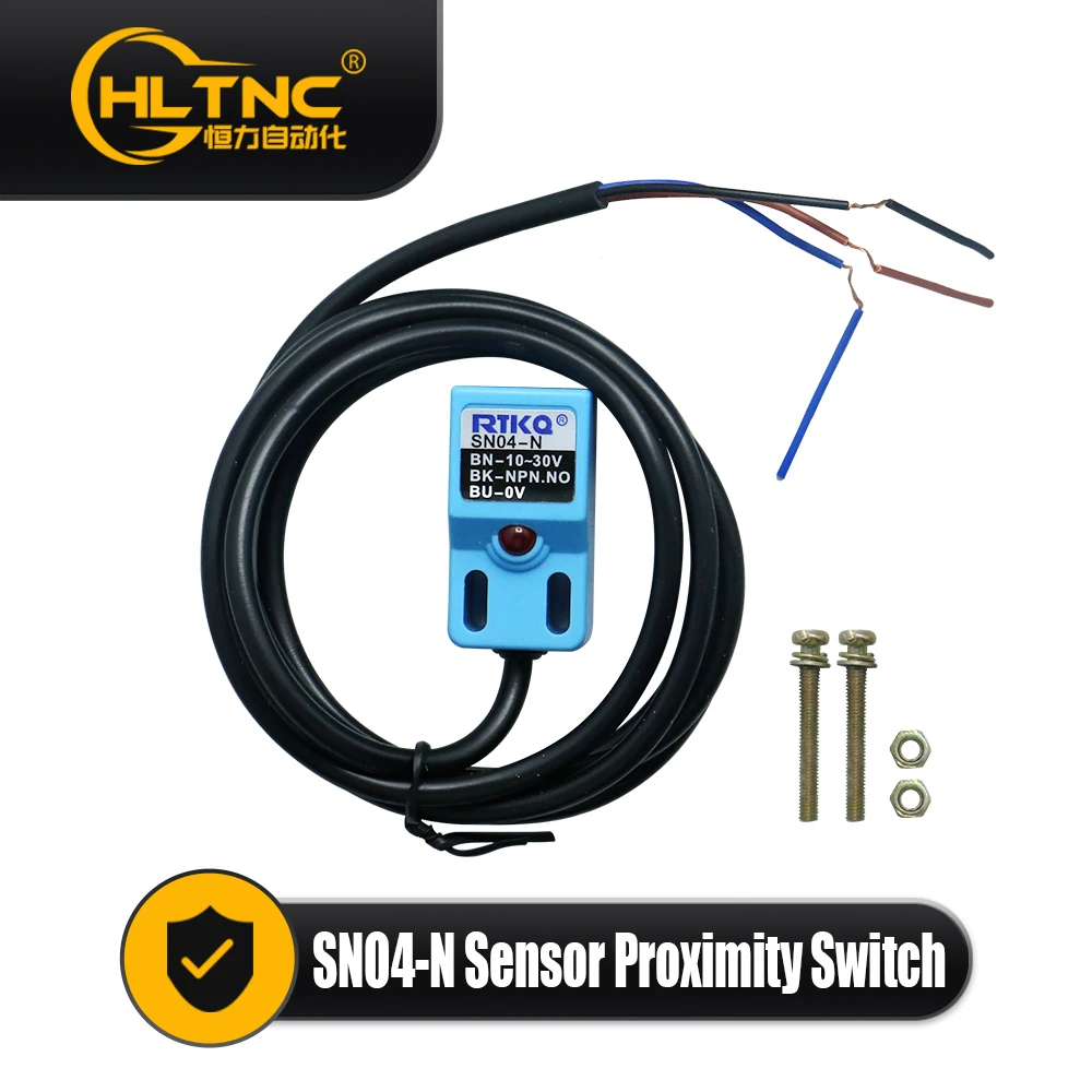 HLTNC Cnc Router Machine square Limit Switch SNO4-sensor Proximity Switch Inductive Sensor Plunger Power Switch 5V12V24V Cnc