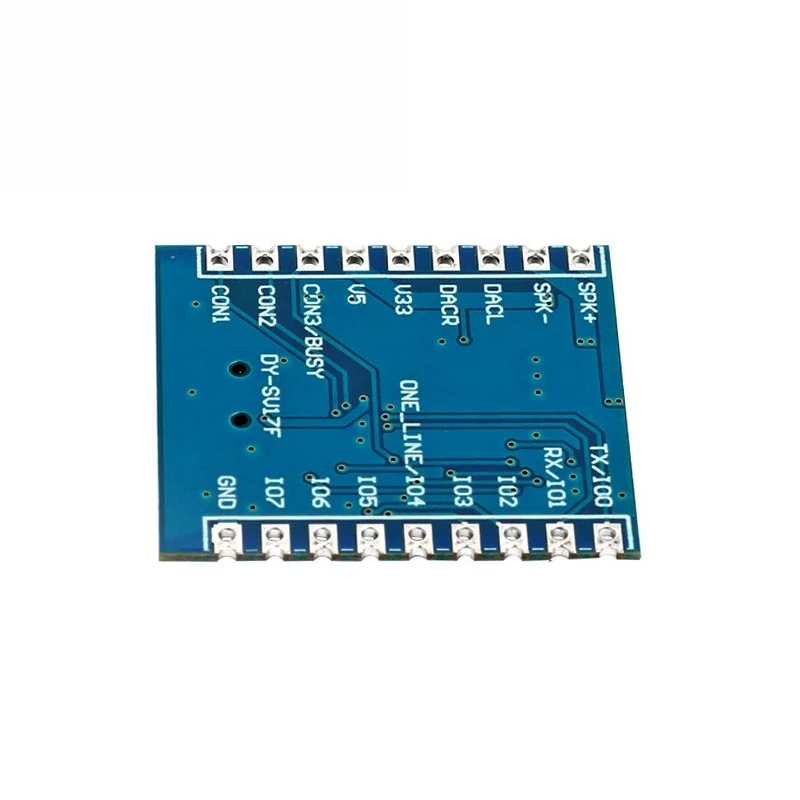 DY-SV17F Audio Module Mini MP3 Player IO Trigger USB Download Flash Voice Module
