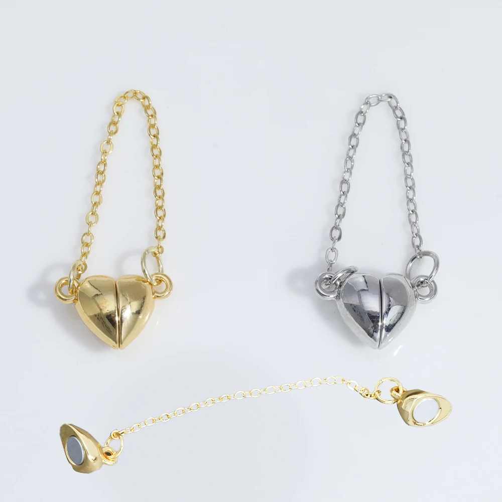 

Cordial Design 40Pcs 10*15MM Jewelry Accessories/Magnetic Clasp For Pearl/Hand Made/Heart/Genuine Gold Plating/DIY Parts #194542