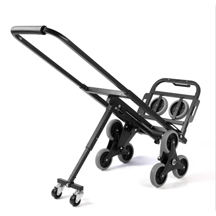 

Three-wheeled load king staircase climbing cart portable shopping cart shopping cart folding trolley trolley