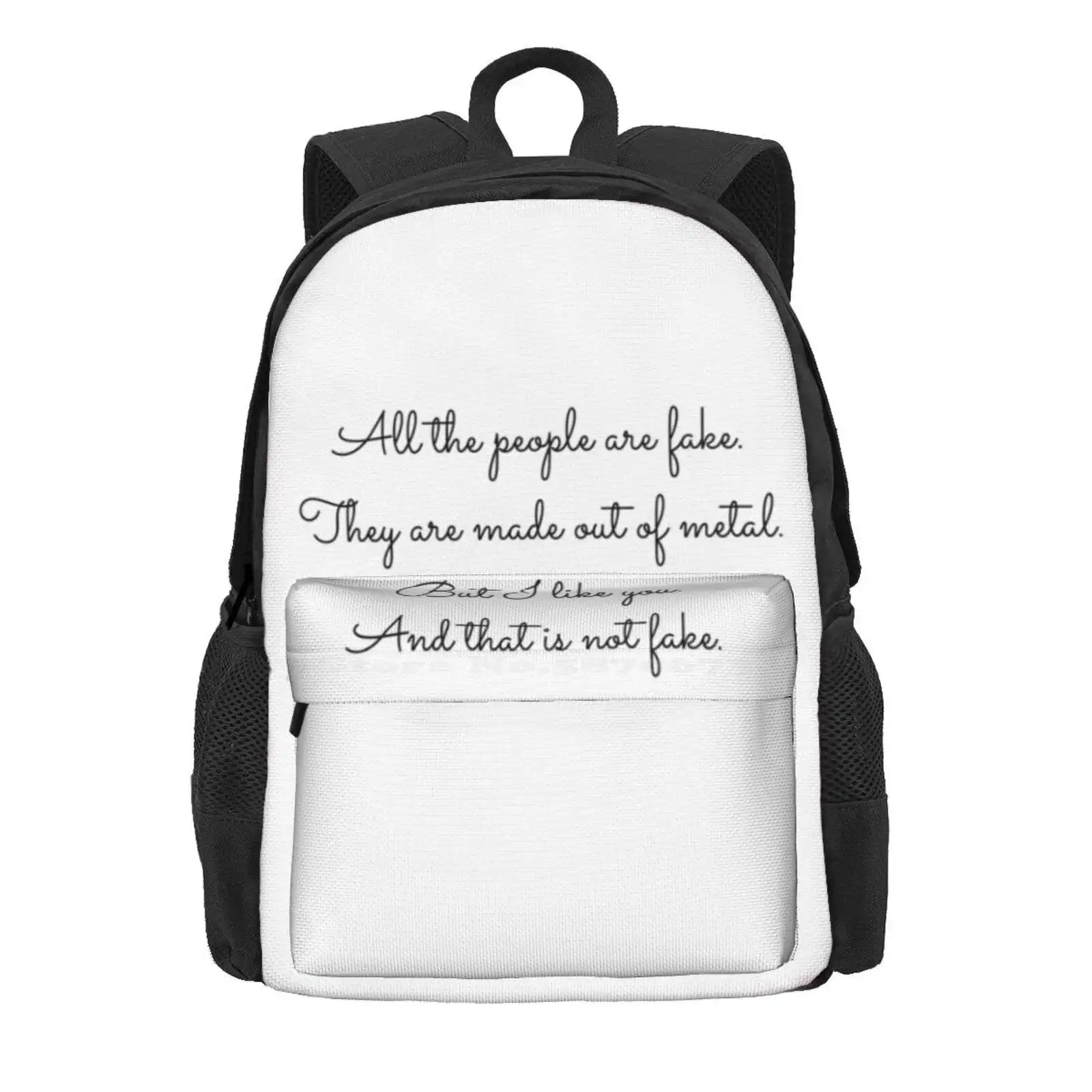 Young Royals Hot Sale Schoolbag Backpack Fashion Bags Young Royals All The People Are Fake Edvin Ryding Omar Rudberg