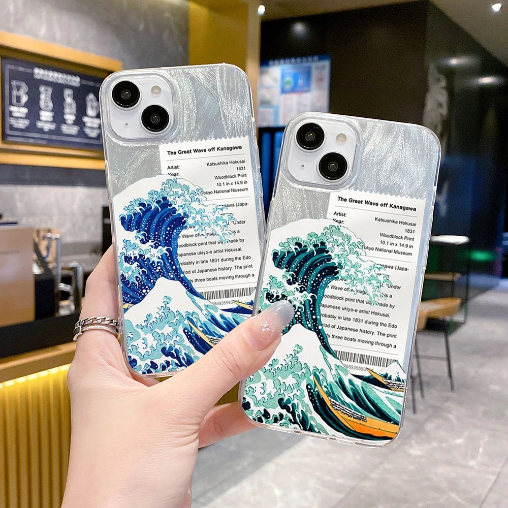 The Great Wave Off Kanagawa Art Phone Case FOR Samsung Galaxy A30 A25 A24 A23 A22 A217F A21 A20 A15 A14 A13 A12 S LITE M32 5G